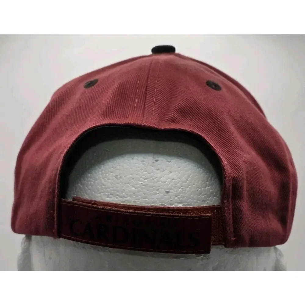 ARIZONA CARDINALS SOLID RED HAT AUTHENTIC NFL TEAM STRAPBACK‎ CAP Red Birds